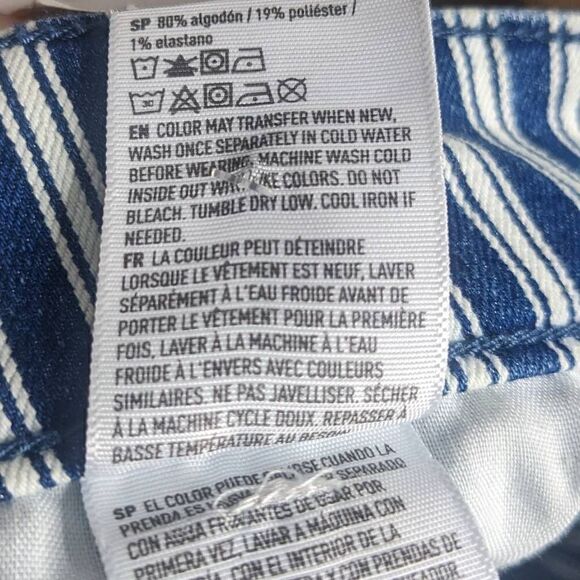 American Eagle Striped Hi-Rise Shortie size 14 - Picture 5 of 8